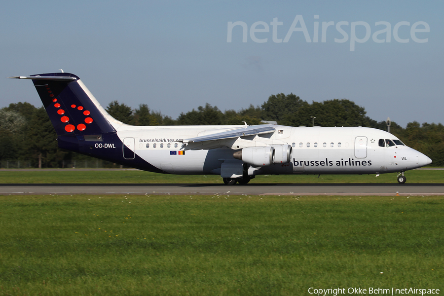 Brussels Airlines BAe Systems BAe-146-RJ100 (OO-DWL) | Photo 125737