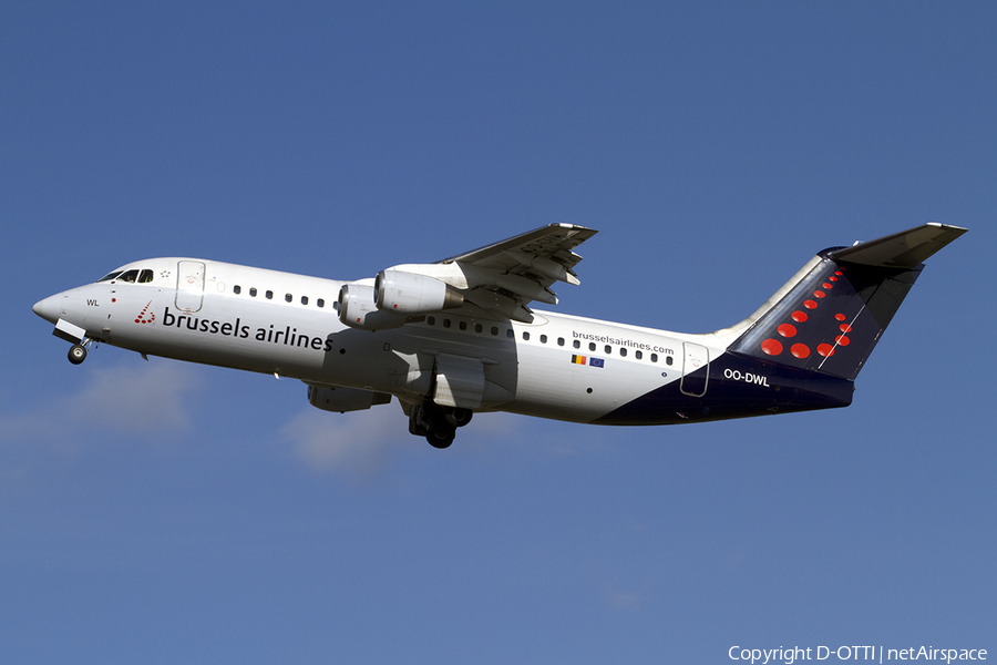 Brussels Airlines BAe Systems BAe-146-RJ100 (OO-DWL) | Photo 287489