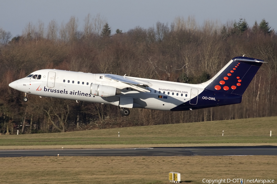 Brussels Airlines BAe Systems BAe-146-RJ100 (OO-DWL) | Photo 429023