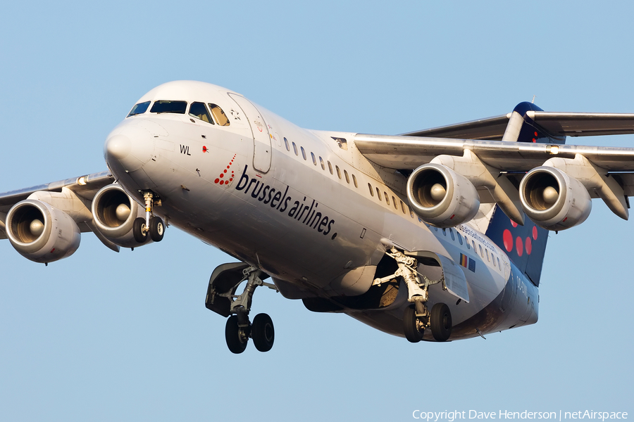 Brussels Airlines BAe Systems BAe-146-RJ100 (OO-DWL) | Photo 71688