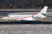 Abelag Aviation Dassault Falcon 2000EX (OO-FDG) at  Hamburg - Fuhlsbuettel (Helmut Schmidt), Germany