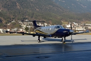 (Private) Pilatus PC-12/47E (OO-GEE) at  Innsbruck - Kranebitten, Austria