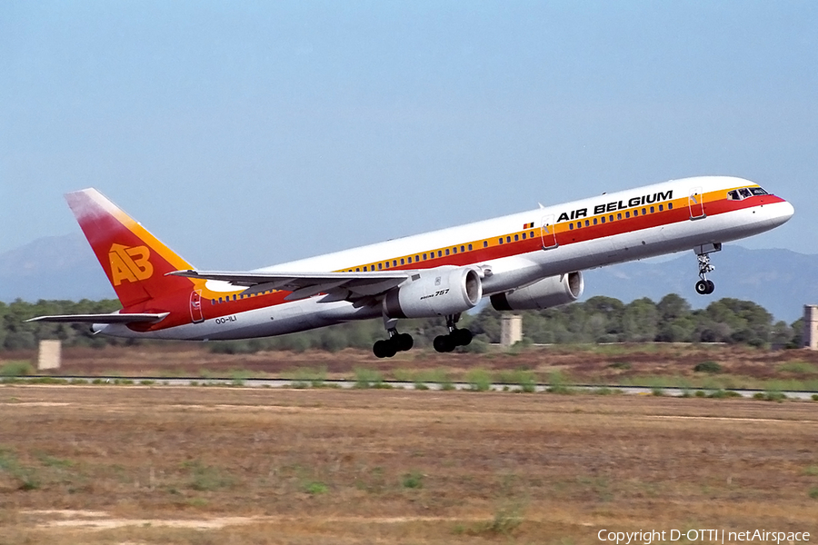 Air Belgium Boeing 757-23A (OO-ILI) | Photo 143470