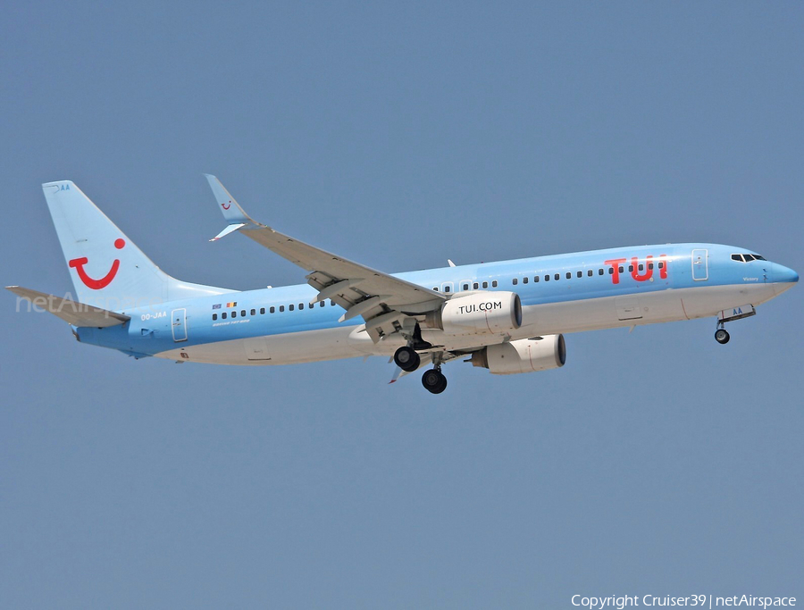 TUI Airlines Belgium Boeing 737-8BK (OO-JAA) | Photo 367780