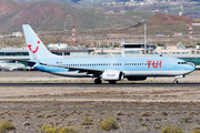 TUI Airlines Belgium Boeing 737-8BK (OO-JAA) at  Tenerife Sur - Reina Sofia, Spain