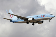 TUI Airlines Belgium Boeing 737-8BK (OO-JAA) at  Tenerife Sur - Reina Sofia, Spain