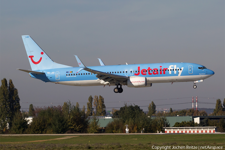 Jetairfly Boeing 737-8K5 (OO-JAD) | Photo 131590