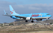 Jetairfly Boeing 737-8K5 (OO-JAD) at  Tenerife Sur - Reina Sofia, Spain