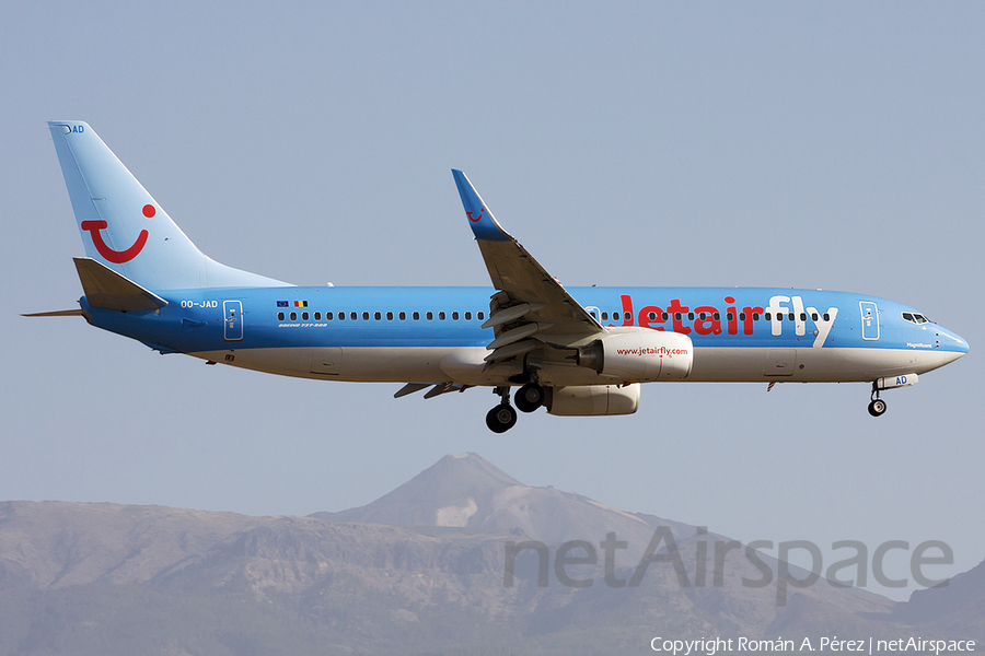 Jetairfly Boeing 737-8K5 (OO-JAD) | Photo 282103