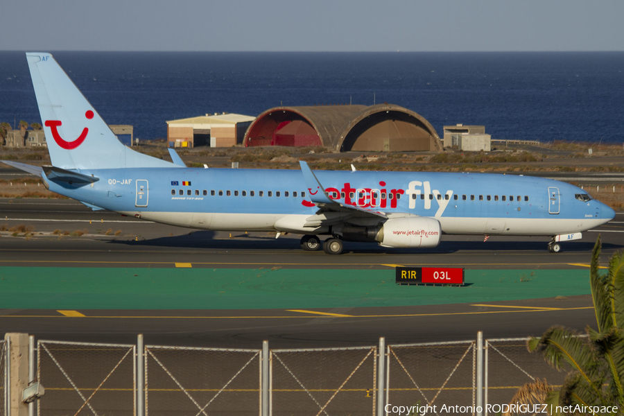 Jetairfly Boeing 737-8K5 (OO-JAF) | Photo 571080