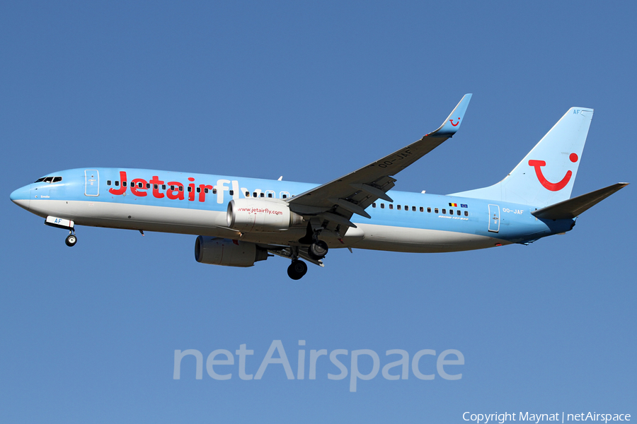 Jetairfly Boeing 737-8K5 (OO-JAF) | Photo 132287