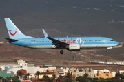 Jetairfly Boeing 737-8K5 (OO-JAF) at  Gran Canaria, Spain