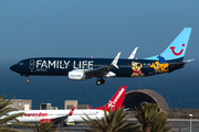 TUI Airlines Belgium Boeing 737-8K5 (OO-JAF) at  Gran Canaria, Spain