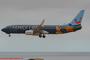 TUI Airlines Belgium Boeing 737-8K5 (OO-JAF) at  Gran Canaria, Spain