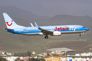 Jetairfly Boeing 737-8K5 (OO-JAH) at  Gran Canaria, Spain