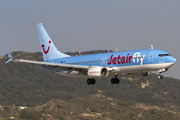 Jetairfly Boeing 737-8K5 (OO-JAH) at  Rhodes, Greece