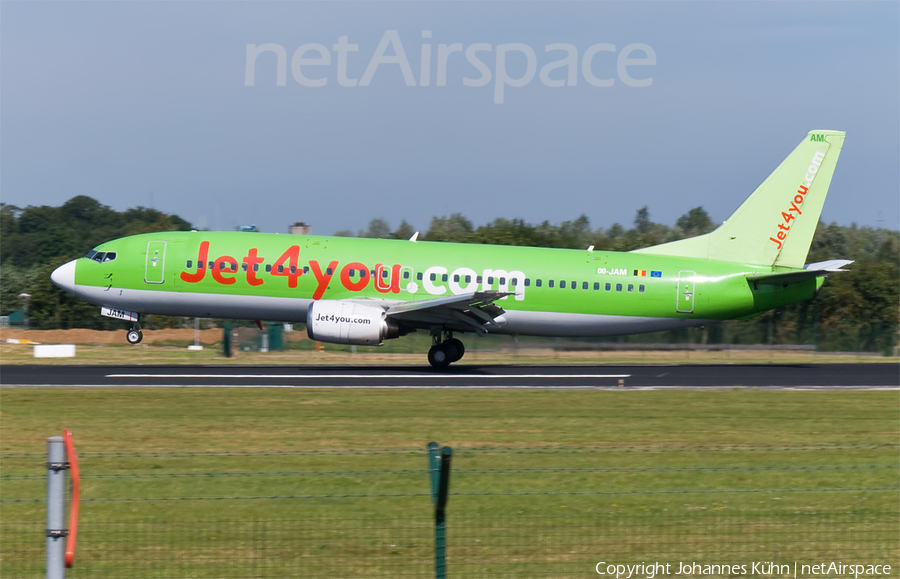 Jet4you Boeing 737-46J (OO-JAM) | Photo 214457