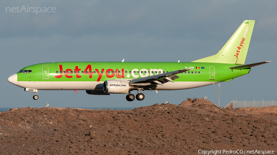 Jet4you Boeing 737-46J (OO-JAM) | Photo 523324