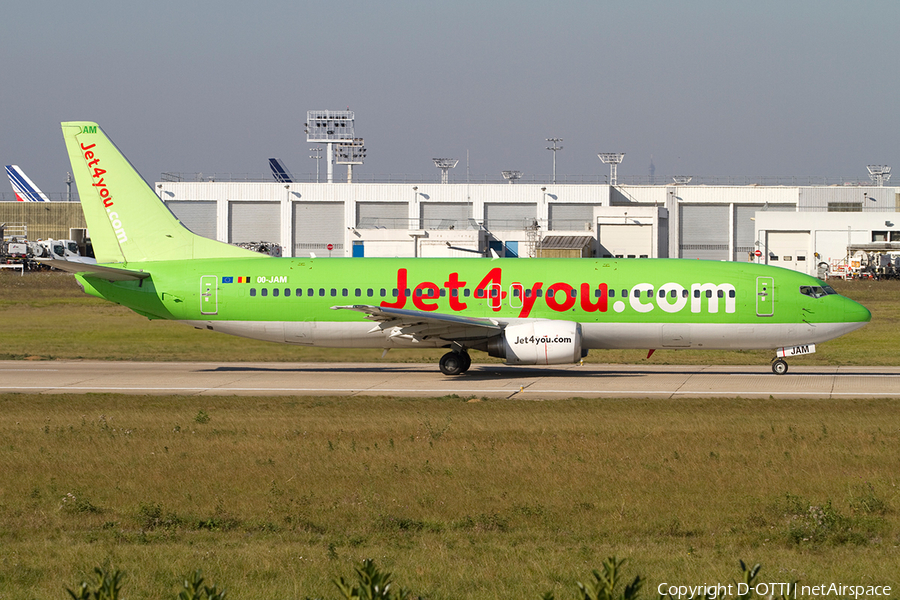 Jet4you Boeing 737-46J (OO-JAM) | Photo 371774