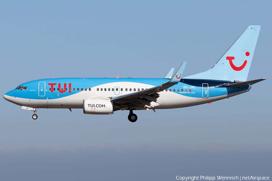Jetairfly Boeing 737-7K5 (OO-JAO) | Photo 329289