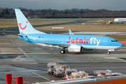 Jetairfly Boeing 737-7K5 (OO-JAO) at  Hamburg - Fuhlsbuettel (Helmut Schmidt), Germany