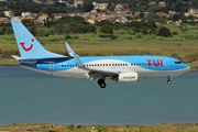 TUI Airlines Belgium Boeing 737-7K5 (OO-JAO) at  Corfu - International, Greece