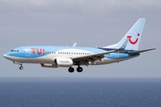 TUI Airlines Belgium Boeing 737-7K5 (OO-JAO) at  La Palma (Santa Cruz de La Palma), Spain