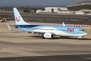TUI Airlines Belgium Boeing 737-8K5 (OO-JAQ) at  Gran Canaria, Spain