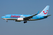 Jetairfly Boeing 737-7K5 (OO-JAR) at  Brussels - International, Belgium