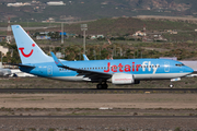 Jetairfly Boeing 737-7K5 (OO-JAR) at  Tenerife Sur - Reina Sofia, Spain