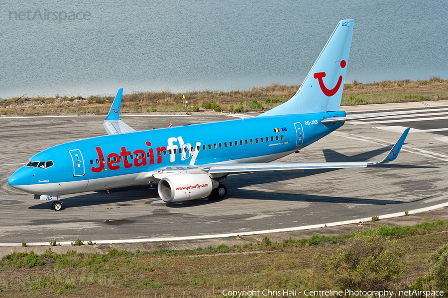 Jetairfly Boeing 737-7K5 (OO-JAS) | Photo 10577