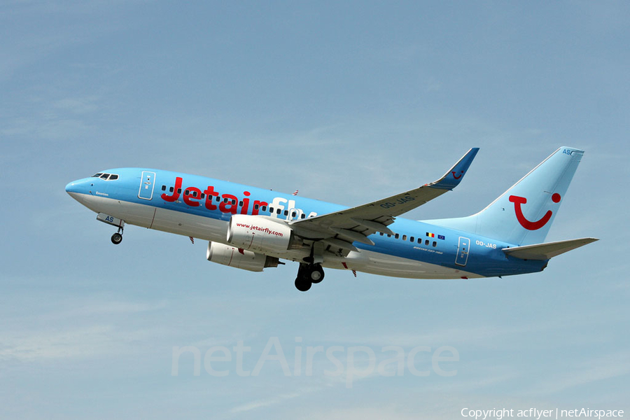 Jetairfly Boeing 737-7K5 (OO-JAS) | Photo 155081