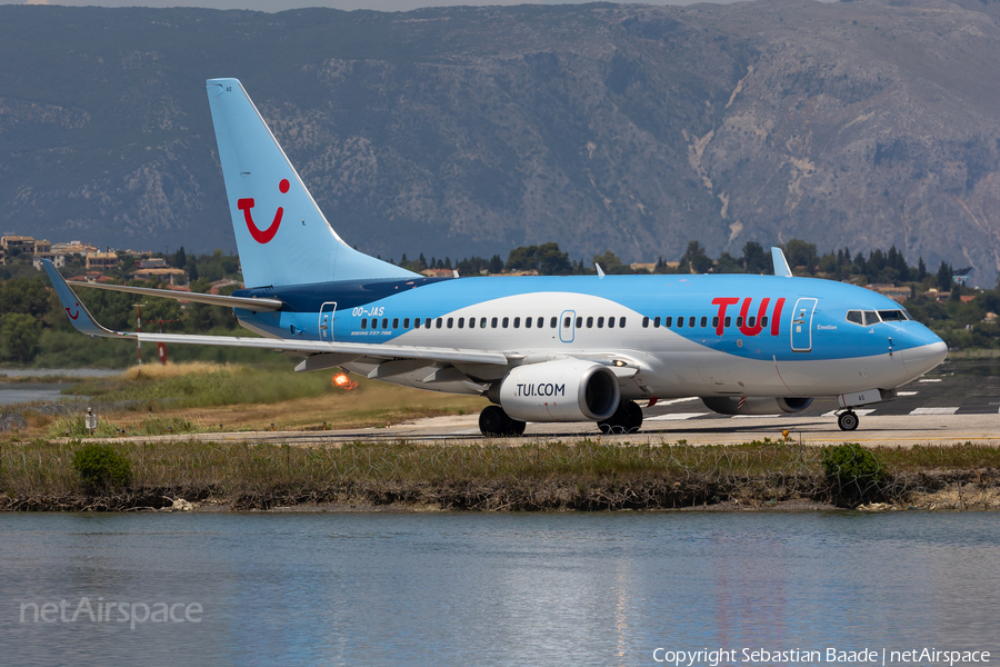 TUI Airlines Belgium Boeing 737-7K5 (OO-JAS) | Photo 513676