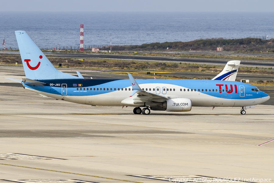 TUI Airlines Belgium Boeing 737-8K5 (OO-JAU) | Photo 156289