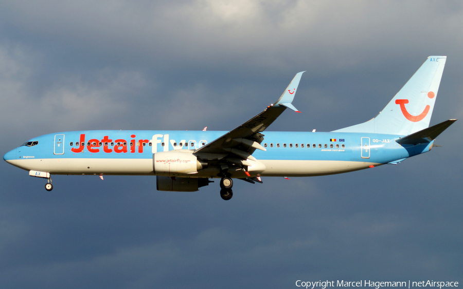Jetairfly Boeing 737-8K5 (OO-JAX) | Photo 123652