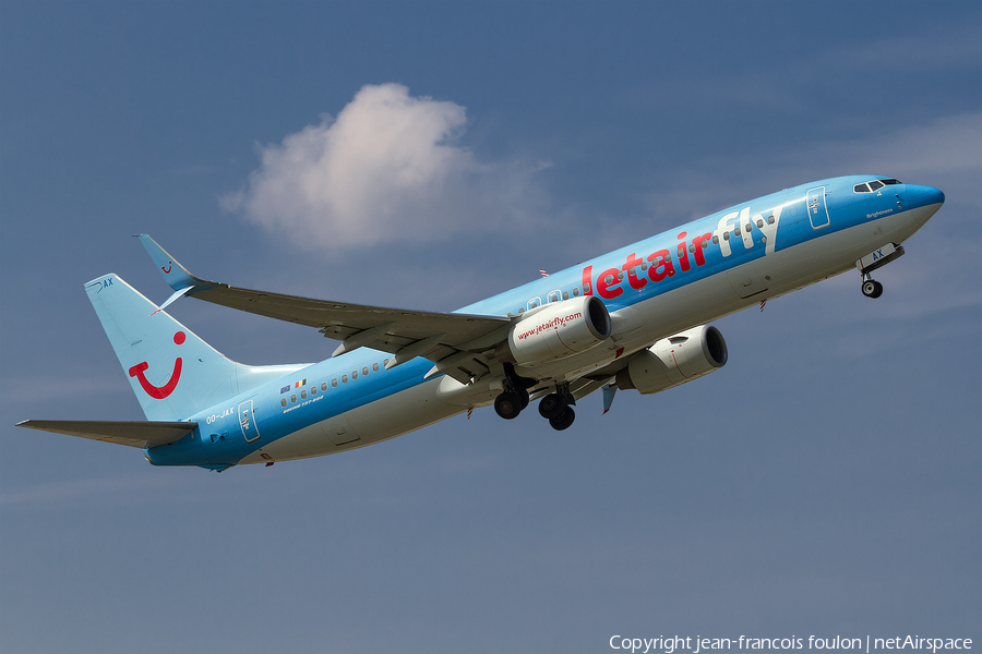 Jetairfly Boeing 737-8K5 (OO-JAX) | Photo 249995