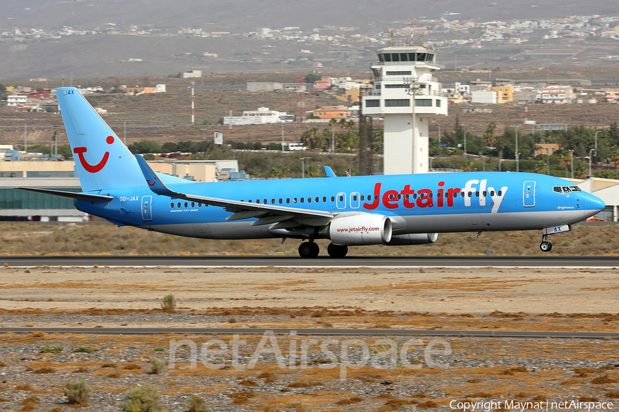Jetairfly Boeing 737-8K5 (OO-JAX) | Photo 136778