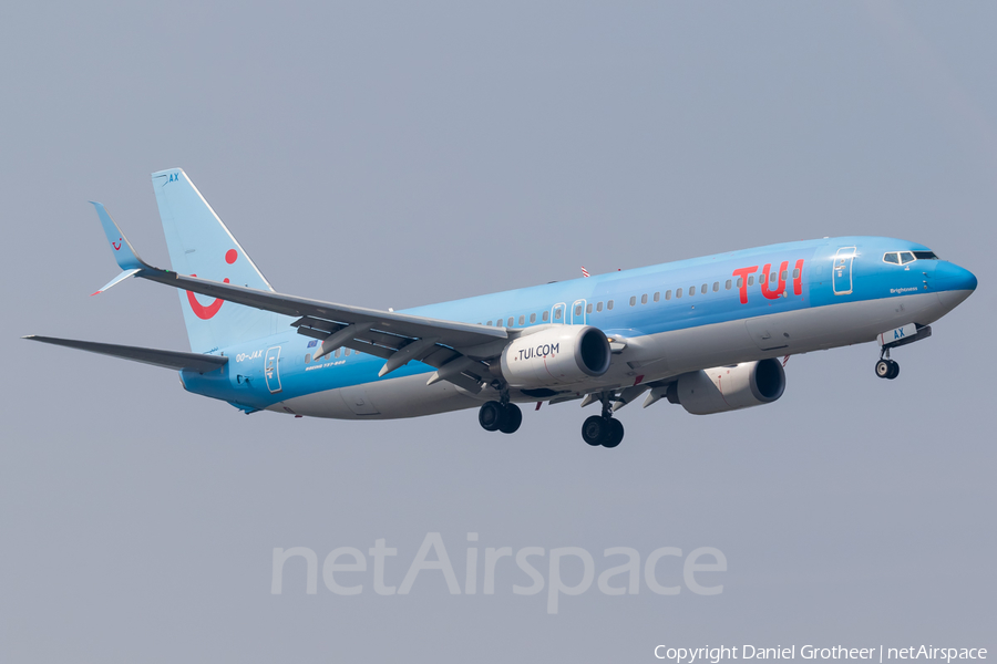 TUI Airlines Belgium Boeing 737-8K5 (OO-JAX) | Photo 242967