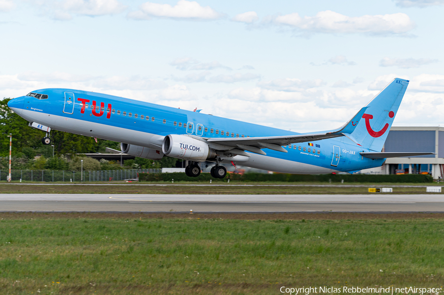 TUI Airlines Belgium Boeing 737-8K5 (OO-JAX) | Photo 384903