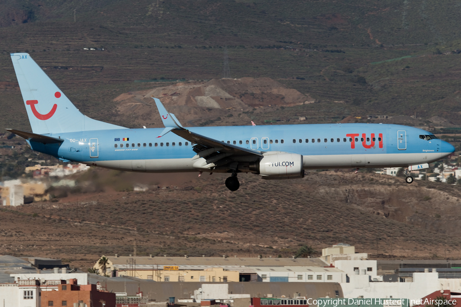 TUI Airlines Belgium Boeing 737-8K5 (OO-JAX) | Photo 413025