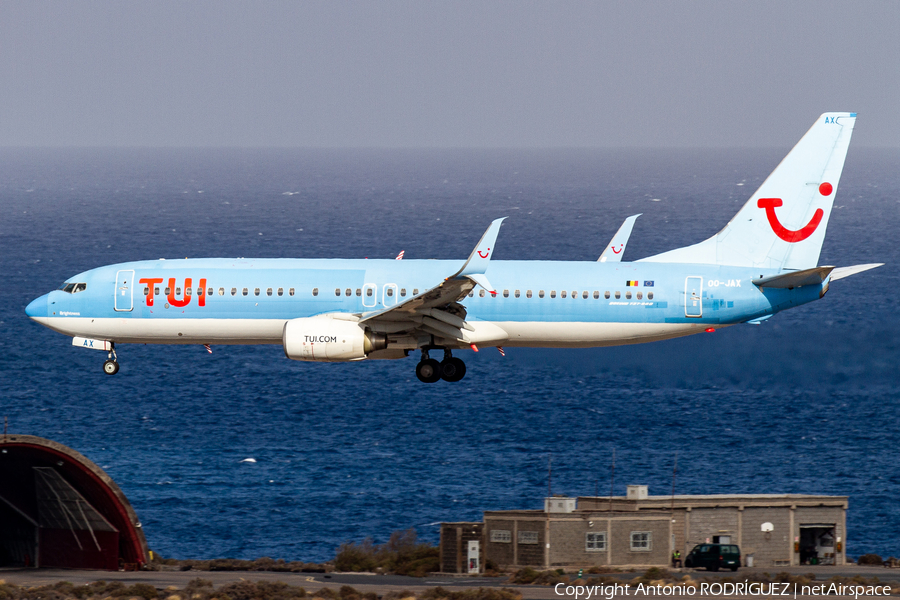 TUI Airlines Belgium Boeing 737-8K5 (OO-JAX) | Photo 463220