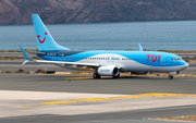 Jetairfly Boeing 737-8K5 (OO-JAY) at  Gran Canaria, Spain