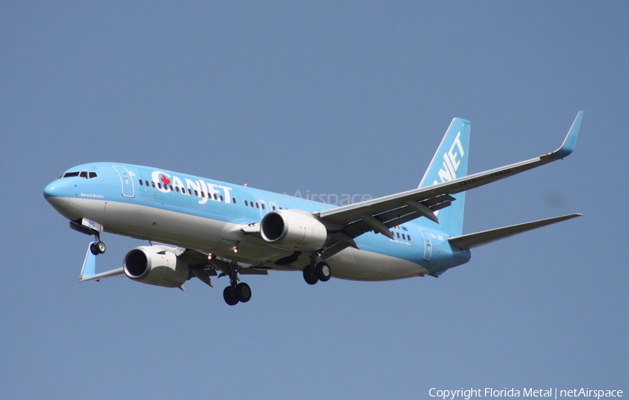 CanJet Boeing 737-8K5 (OO-JBG) | Photo 305228