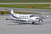 NextGen Aviation Pilatus PC-12/47E (OO-JCV) at  Innsbruck - Kranebitten, Austria