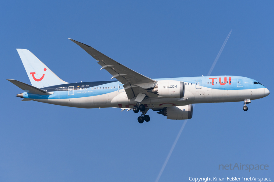 TUI Airlines Belgium Boeing 787-8 Dreamliner (OO-JDL) | Photo 678662
