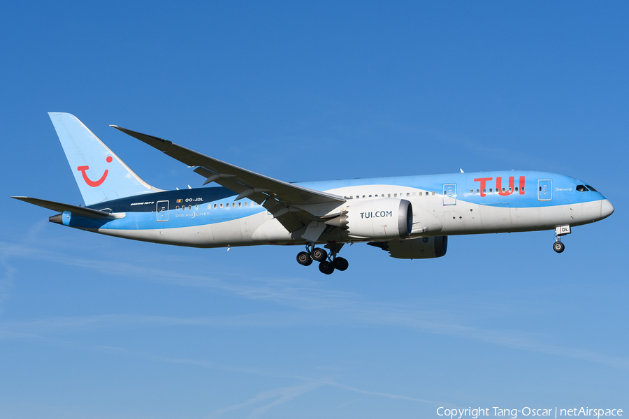 TUI Airlines Belgium Boeing 787-8 Dreamliner (OO-JDL) | Photo 679712