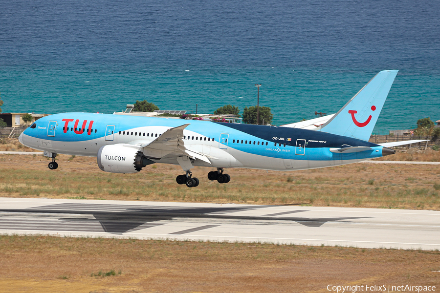 TUI Airlines Belgium Boeing 787-8 Dreamliner (OO-JDL) | Photo 524961