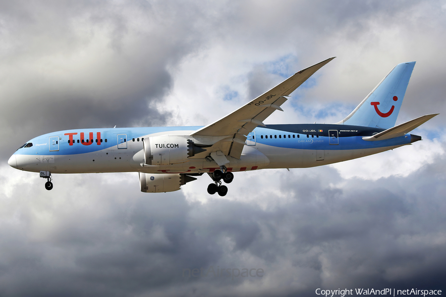 TUI Airlines Belgium Boeing 787-8 Dreamliner (OO-JDL) | Photo 556777
