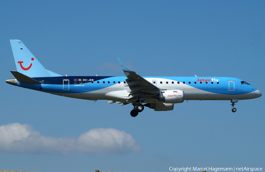 Jetairfly Embraer ERJ-190STD (ERJ-190-100STD) (OO-JEB) | Photo 121806