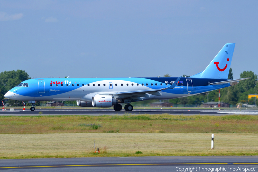 Jetairfly Embraer ERJ-190STD (ERJ-190-100STD) (OO-JEB) | Photo 420545
